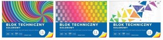 Blok techniczny kolor A3/10K (10szt)