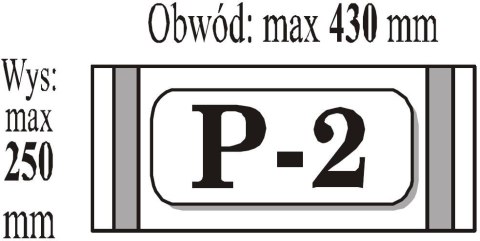 Okładka przylepiana P2 - Format B5 (50szt) IKS Okładka przylepiana P2 - Format B5 (50szt) IKS