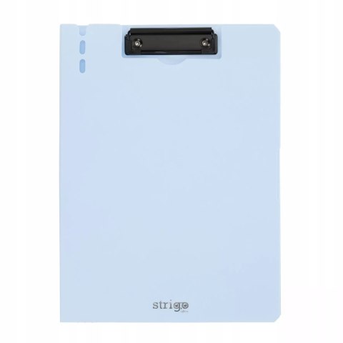 Deska Strigo z górnym klipem A4 błękitna clipboard deska do pisania Deska Strigo z górnym klipem A4 błękitna clipboard deska do pisania
