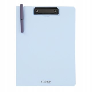 Deska Strigo z górnym klipem A4 błękitna clipboard deska do pisania