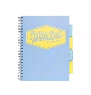 Kołozeszyt B5 kratka Project Book Pastel niebieski