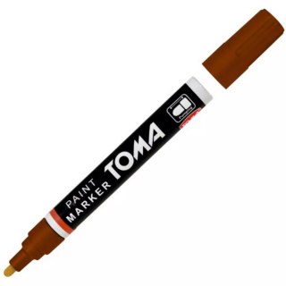 Marker olejowy, permanentny brązowy Toma 1 szt.