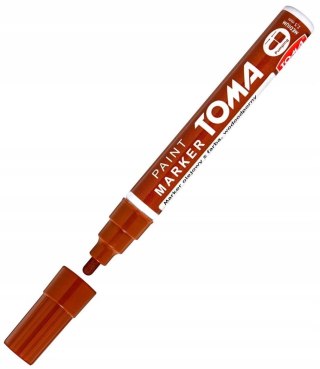 Marker olejowy, permanentny brązowy Toma 1 szt.