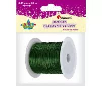 Ozdoba dekoracyjna Drut 0.45mmx30m zielony 339371 Pbh