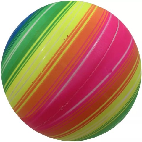 Piłka gumowa Enero Rainbow 26cm Piłka gumowa Enero Rainbow 26cm