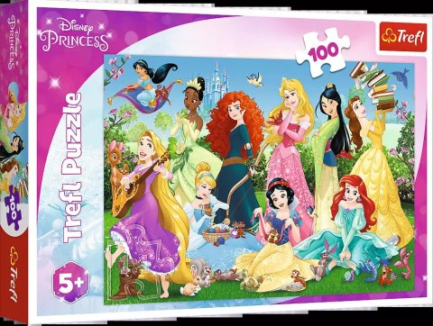 Puzzle 100 elementów. Disney Princess. Czarujące księżniczki Puzzle 100 elementów. Disney Princess. Czarujące księżniczki