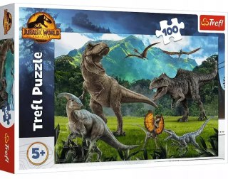 Puzzle 100el Trefl Park Jurajski pudełko