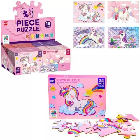 Puzzle jednorożec 24el MIX Puzzle jednorożec 24el MIX