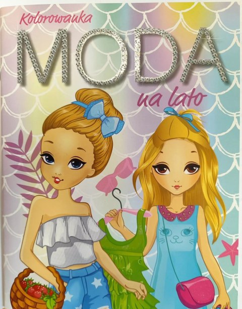 Top Moda. Kolorowanka Top Moda. Kolorowanka