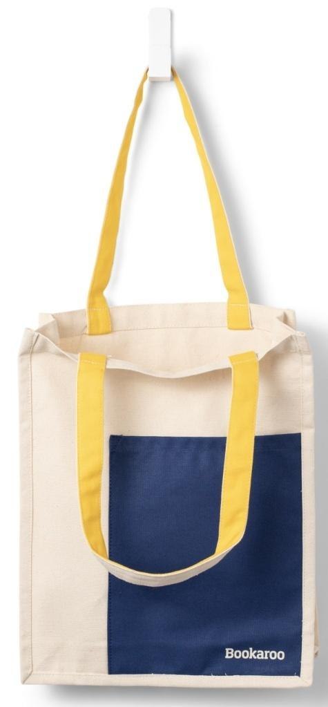 Bookaroo Torba bawełniana Navy&Yellow Bookaroo Torba bawełniana Navy&Yellow