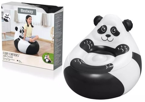 Dmuchany fotel panda 72x72x64cm Dmuchany fotel panda 72x72x64cm