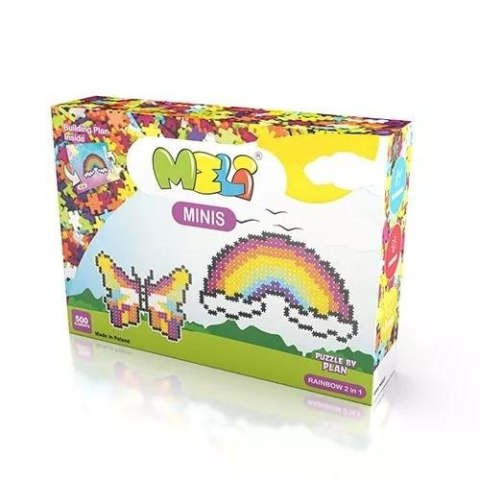 Klocki Meli Minis Rainbow 2w1 Klocki Meli Minis Rainbow 2w1