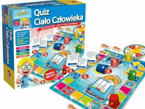 Mały Geniusz. Quiz - ciało człowieka Mały Geniusz. Quiz - ciało człowieka