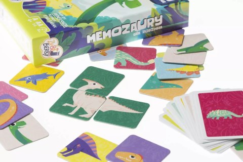 Memozaury. Gra rodzinna 3w1 Memozaury. Gra rodzinna 3w1