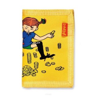 Portfel Pippi żółty