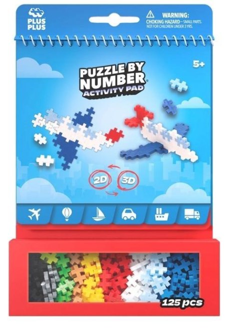 Puzzle By Number Activity Pad Transport 125el Puzzle By Number Activity Pad Transport 125el