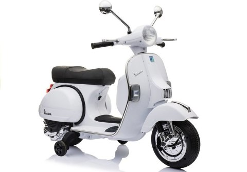 Skuter Na Akumulator Vespa Biały Skuter Na Akumulator Vespa Biały