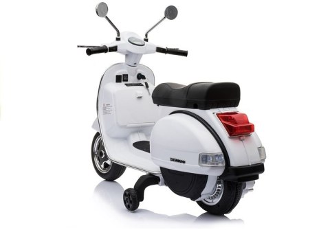 Skuter Na Akumulator Vespa Biały Skuter Na Akumulator Vespa Biały