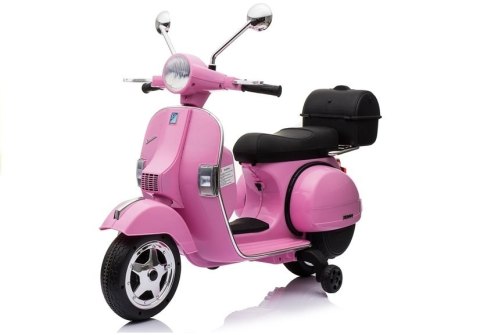 Skuter Na Akumulator Vespa Różowy Skuter Na Akumulator Vespa Różowy