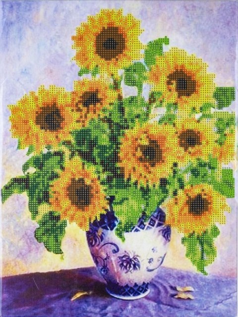 Diamentowa mozaika 5D - Sunflowers 30x40 80894 Diamentowa mozaika 5D - Sunflowers 30x40 80894