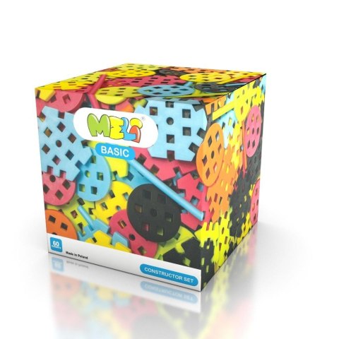 Klocki Meli Basic Constructor set 60szt Klocki Meli Basic Constructor set 60szt