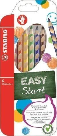 Kredka drewniana Easycolors R 6szt STABILO