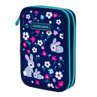 Piórnik podwójny z wyp Astrabag Baby Bunny AC21
