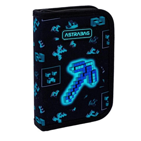 Piórnik pojedyn z wyp Astrabag Dark Pixel AC11 Piórnik pojedyn z wyp Astrabag Dark Pixel AC11