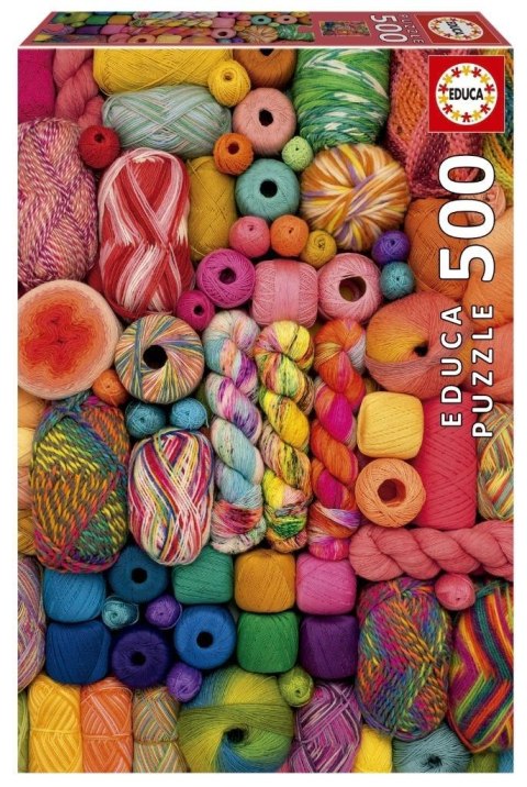 Puzzle 500 Kolorowa przędza Puzzle 500 Kolorowa przędza
