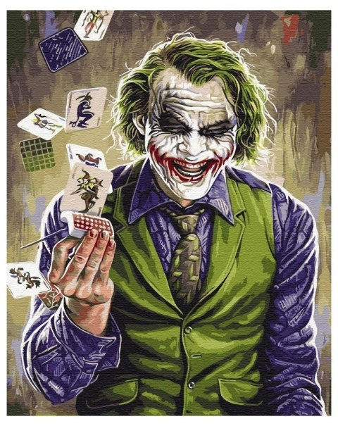 Malowanie po numerach - Joker 40x50cm Malowanie po numerach - Joker 40x50cm