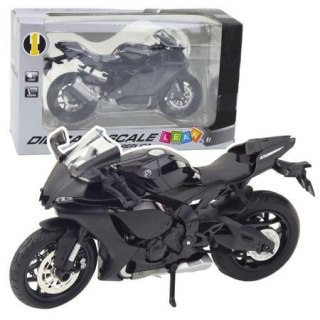 Motocykl metalowy ze światłem i dźwiękiem 1:12