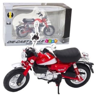Motocykl retro czerwony 1:12