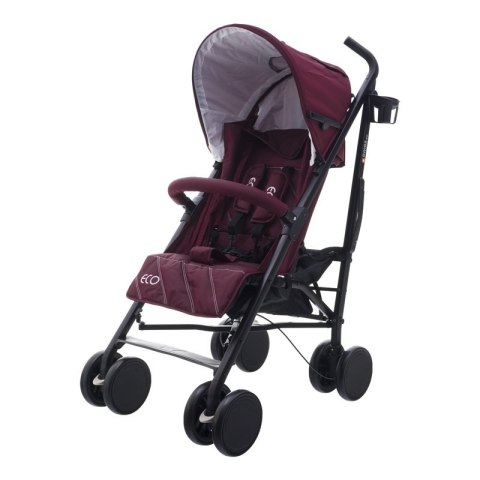 Wózek eco swiss design 300d purple red Wózek eco swiss design 300d purple red