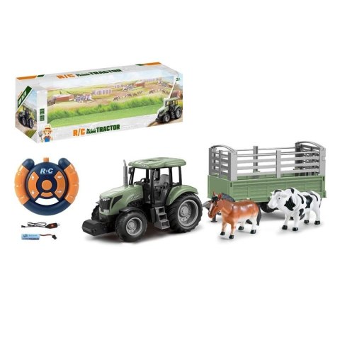Zabawka traktor z przyczepą Zabawka traktor z przyczepą
