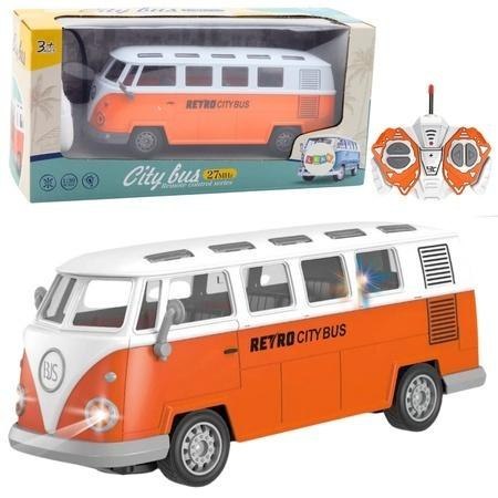 Autobus retro RC ze światłem 1:30 Autobus retro RC ze światłem 1:30