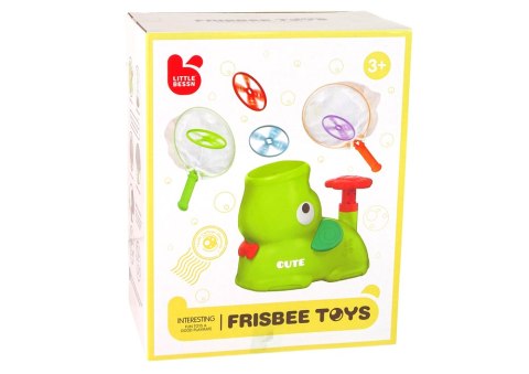 Gra Zręcznościowa Złap Frisbee Słoń Katapulta Zielony Gra Zręcznościowa Złap Frisbee Słoń Katapulta Zielony