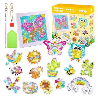 Haft diamentowy motyl