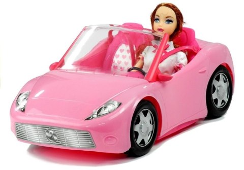 Lalka w Podróży Kabriolet Auto dla Lalki Lalka w Podróży Kabriolet Auto dla Lalki