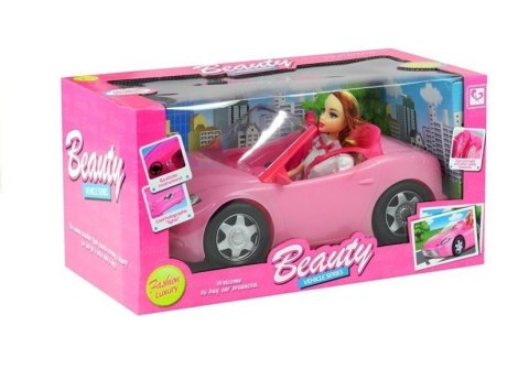 Lalka w Podróży Kabriolet Auto dla Lalki Lalka w Podróży Kabriolet Auto dla Lalki