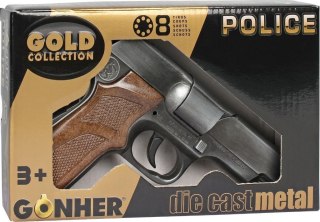 Metalowy pistolet na kapiszony 8 strzałów