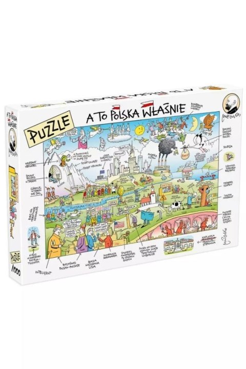 Puzzle 1000 A to Polska właśnie Puzzle 1000 A to Polska właśnie