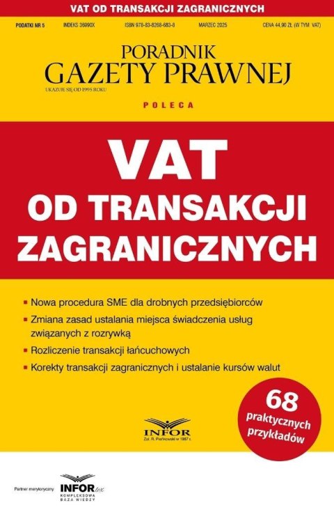 Vat od transakcji zagranicznych Podatki 5/2025 Vat od transakcji zagranicznych Podatki 5/2025