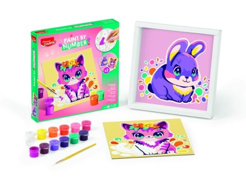 Creativ malowanie po numerach kotek/króliczek Creativ malowanie po numerach kotek/króliczek