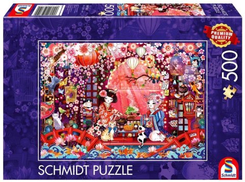 Puzzle PQ 500 Japońska ceremonia picia herbaty G3 Puzzle PQ 500 Japońska ceremonia picia herbaty G3