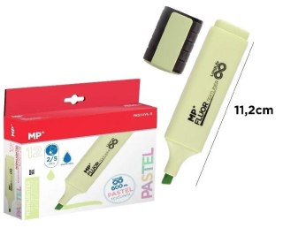 Zakreślacz pastelowy limonkowy (12szt)