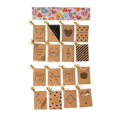 Zawieszka Kraft 16szt ROZETTE Zawieszka Kraft 16szt ROZETTE