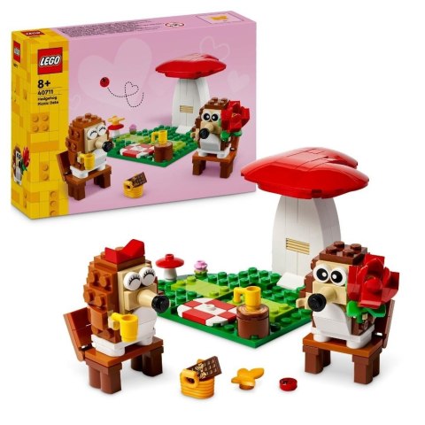 LEGO(R) ICONIC 40711 Piknik pary jeżyków LEGO(R) ICONIC 40711 Piknik pary jeżyków