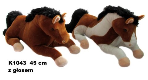 Koń z głosem 45cm MIX Koń z głosem 45cm MIX