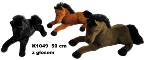 Koń z głosem 50cm MIX Koń z głosem 50cm MIX
