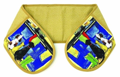 Rękawice kuchenne GLV14 Psy w kuchni Rękawice kuchenne GLV14 Psy w kuchni